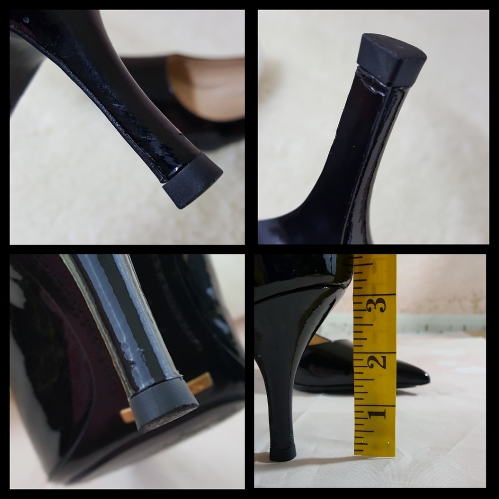 Cole Haan Nike Air Patent Leather Heels Sz 9 - Picture 8 of 8